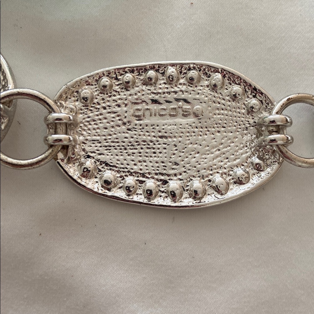 Chico’s Morphic Rhinestone Silver-Toned Belt - Picture 7 of 7